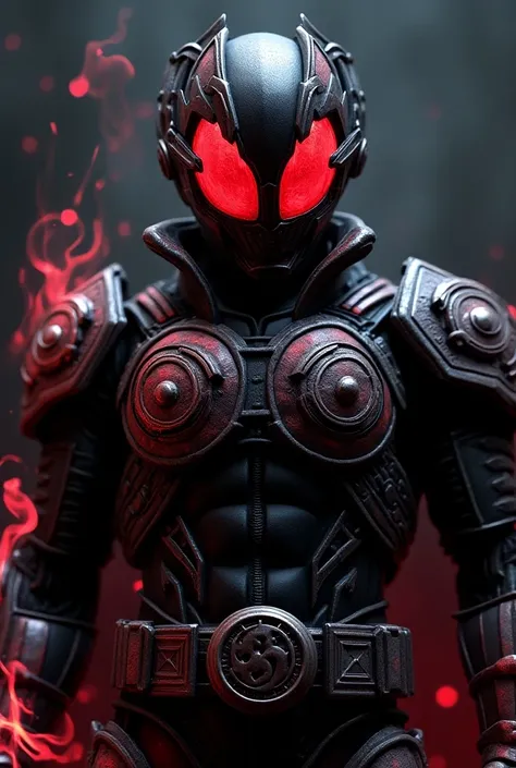 Kamen Rider disagrees with armor matching the color of Discord with the details of Discord  (my little pony)  and her imprint on the driver belt with a cover demonstrating the dog element in Kamen Riders drive belt with dark and red details with a dark aur...