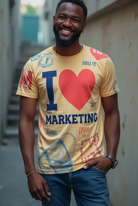 camisas que digan i love marketing