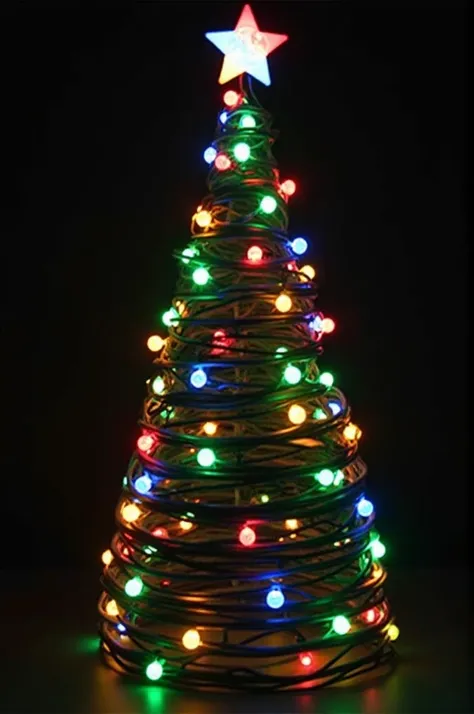  Flashing LED Blink for Christmas Decoration - 100 Colored LED Lights/White - 10 meters 