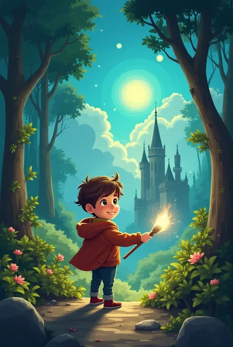 The Magic Paintbrush – Sammy discovers a paintbrush that makes his drawings come alive, taking him on wild adventures through forests, castles, and outer space.