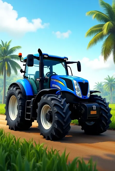 New Holland t7 250 tractor in Panama 
More realistic blue