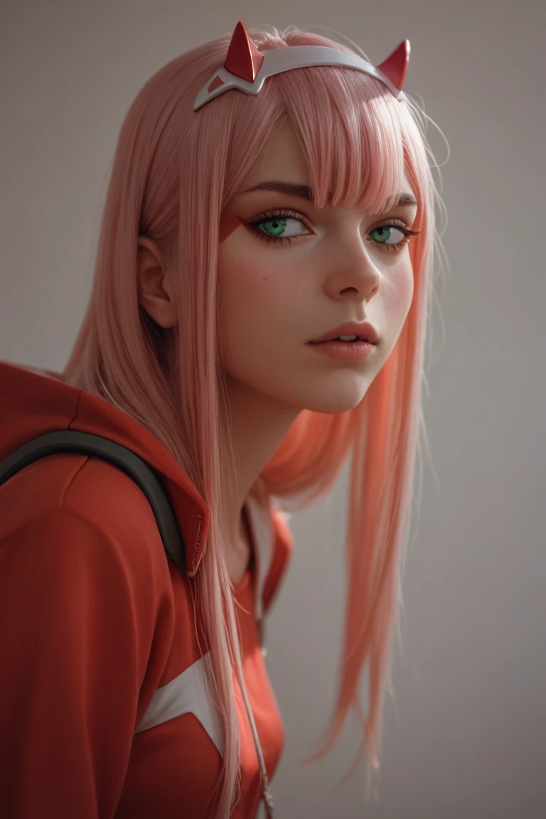 zero two from darling in the franxx