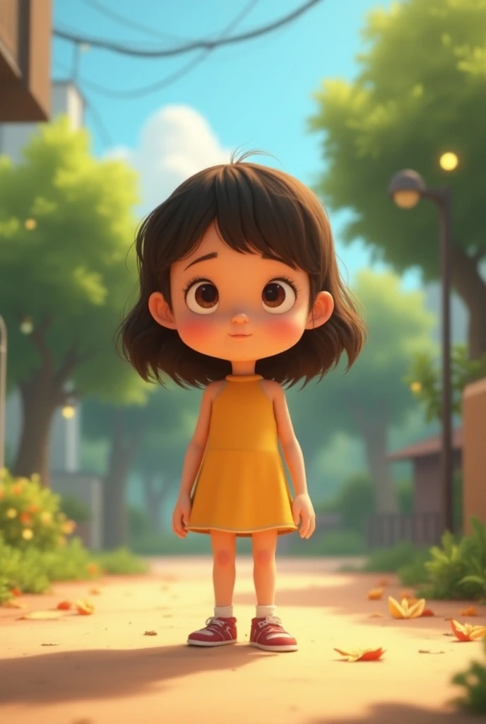 animated film,Elementary school student,Naked,chest,female