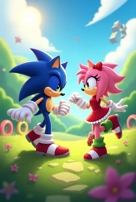 Sonic and amy