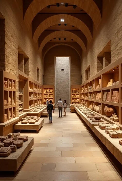 Museum of ancient ceramic bricks