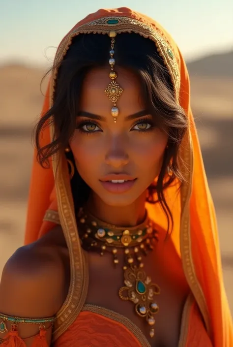 Morocco as a beautiful girl
