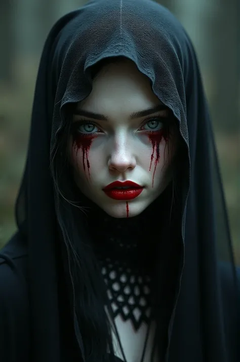 

She looks... ravishing. A dark goddess birthed from the shadows, her beauty now an extension of our depraved desires.

His gaze lingers on her lips, still stained with Bhaskars blood. Those ruby red marks only add to her allure  a reminder of the feast s...