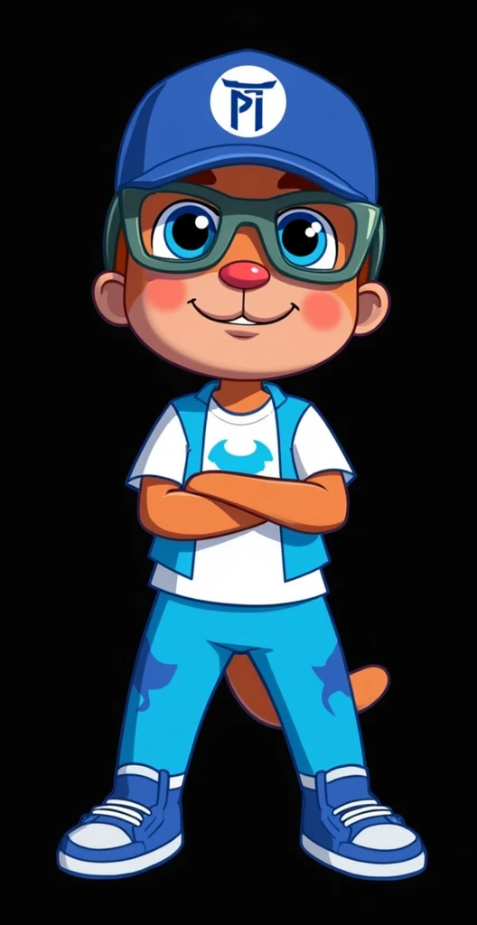 King Catboy, PJ Masks OCs, Glasses, blue cap,