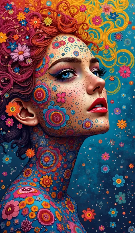 official art, unity 8k wallpaper, ultra detailed, beautiful and aesthetic, masterpiece, best quality, chinese style, (zentangle, mandala, tangle, entangle), ecstasy of flower, 1girl, extremely detailed, dynamic angle, cowboyshot, the most beautiful form of...