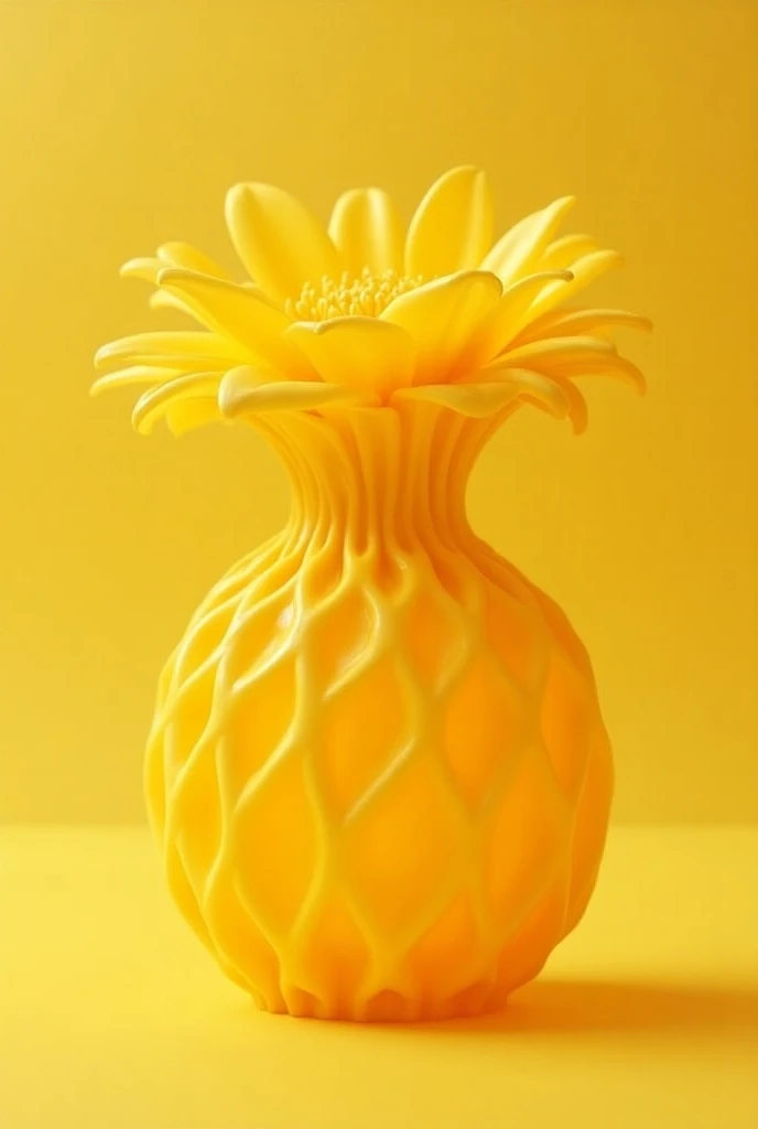 sunflower shaped perfume bottle