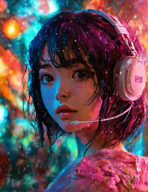 arafed asian girl with headphones on posing for a picture, kawaii realistic portrait, anime girl in real life, realistic young anime girl, cute kawaii girl, realistic anime artstyle, attractive anime girl, realistic anime 3 d style, realistic anime art sty...