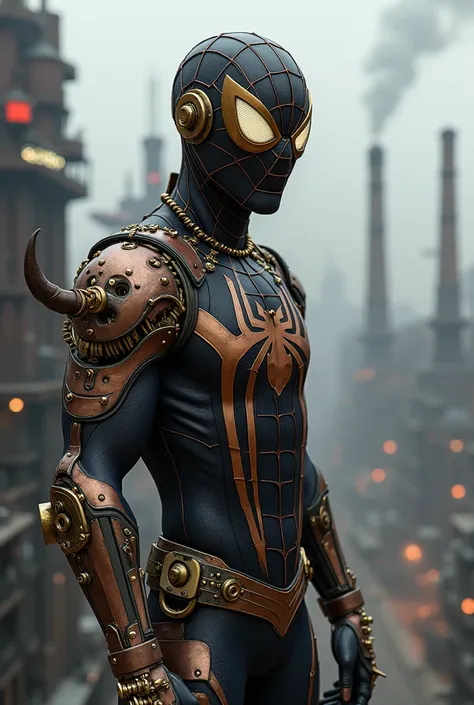 A steampunk Spiderman