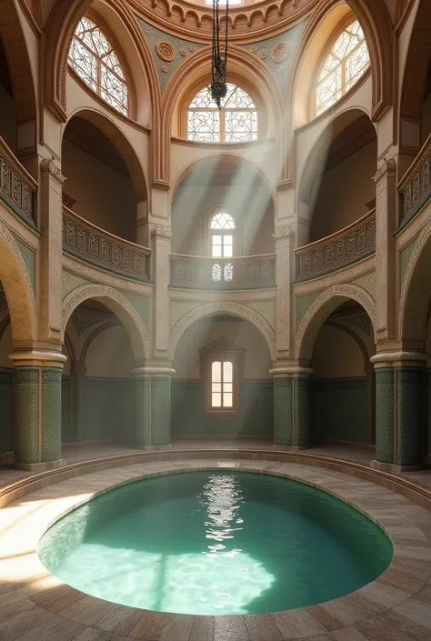 hammam oriental sans personnes dedans 