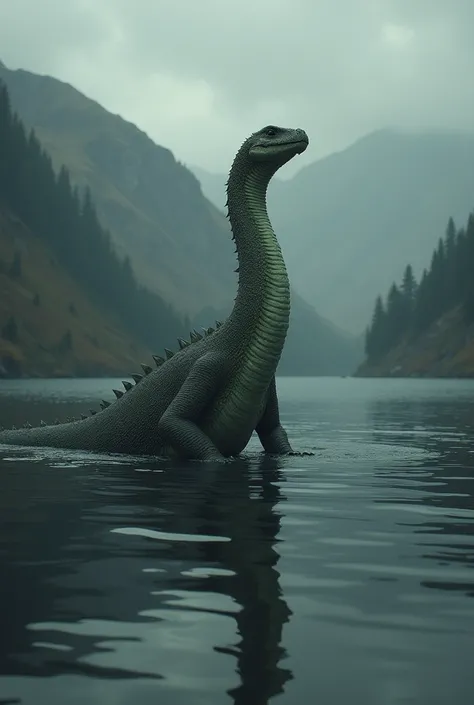 Make the Loch Ness Monster realistic
