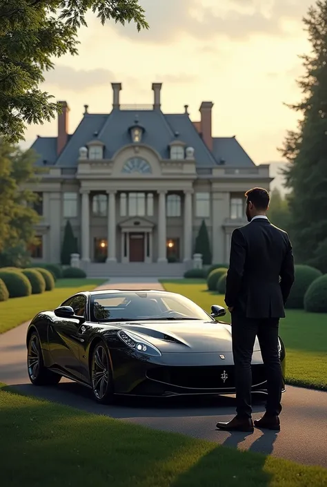 motivation, Car and mansion