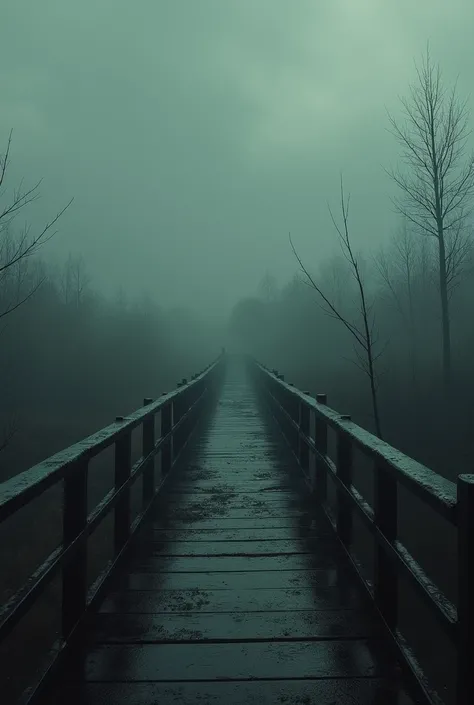 Bridge, sad vibe, dark ambience, realistic, hdd, no people, 