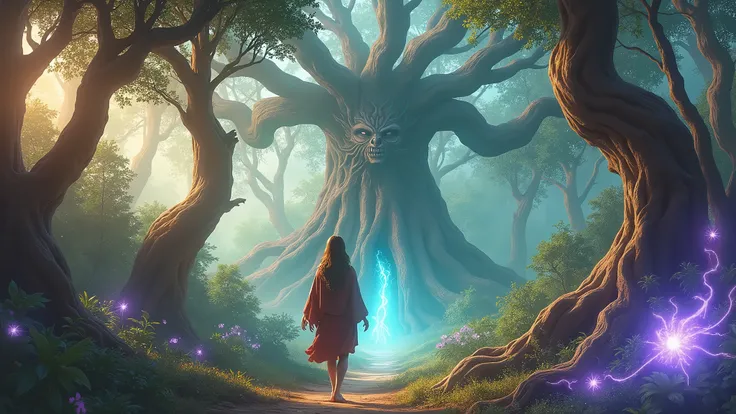 Realizing that she must learn the legendary ancient magic, she immediately takes action, deciding to head to the "Elder Tree" deep in the forest.