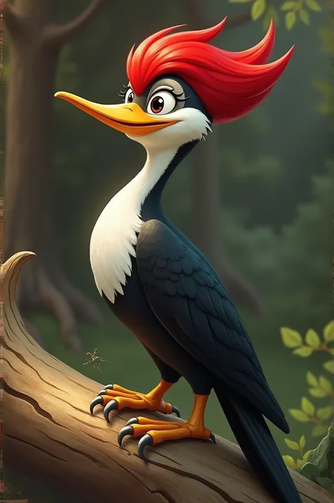 Do the woodpecker from the Juliete cartoon