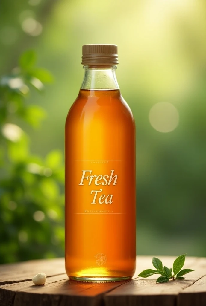 GIVE THE BOTTLE THE NAME FRESH TEA