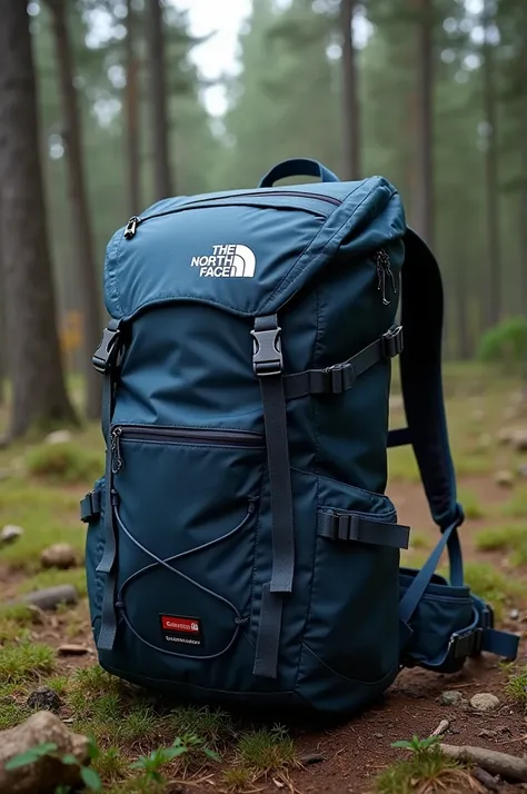 Fais-moi une image avec un sac The North face borealis classic réaliste