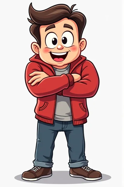 Cartoon logo for YouTube 