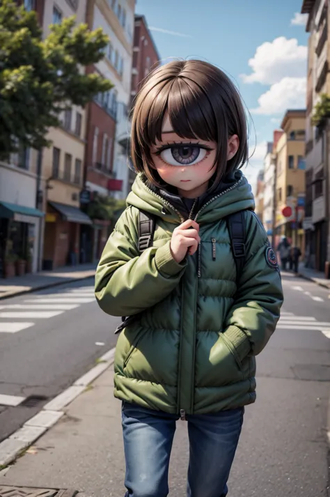 cyclopscpt, monocular girl