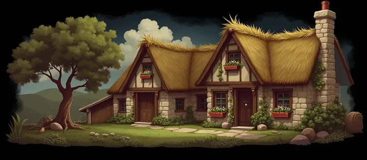 Thatched house 