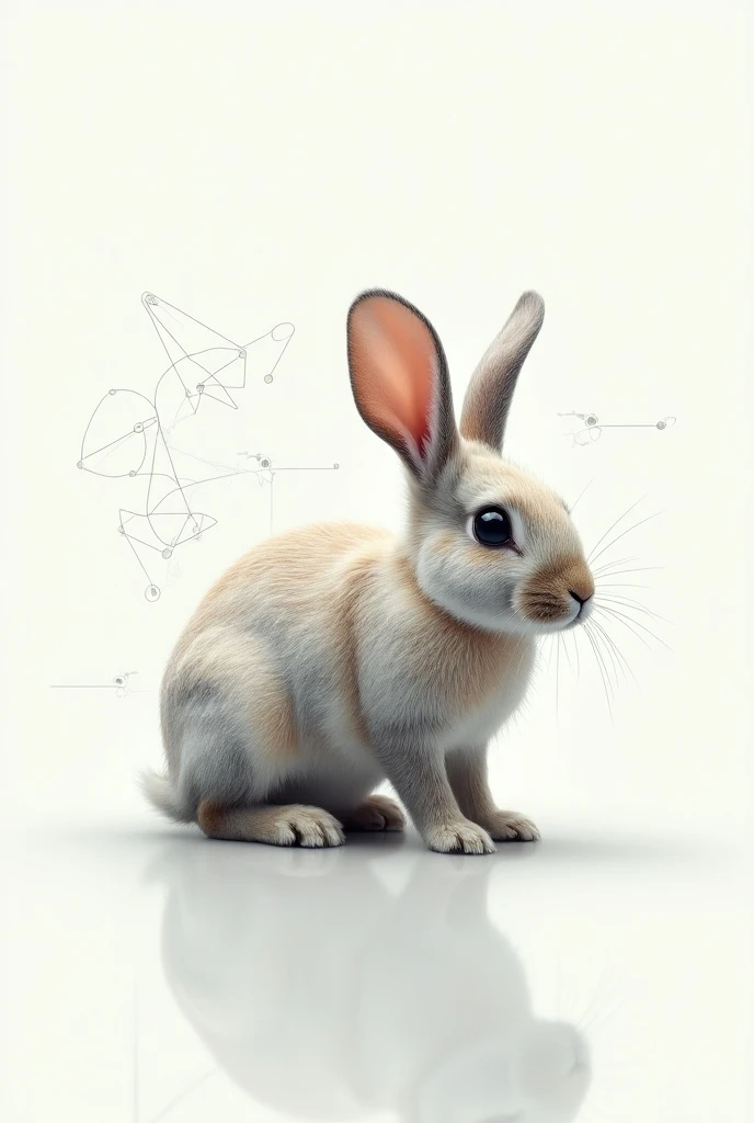 Please create an banner in 9:16 ratio and write on it (rabbit hybridization)