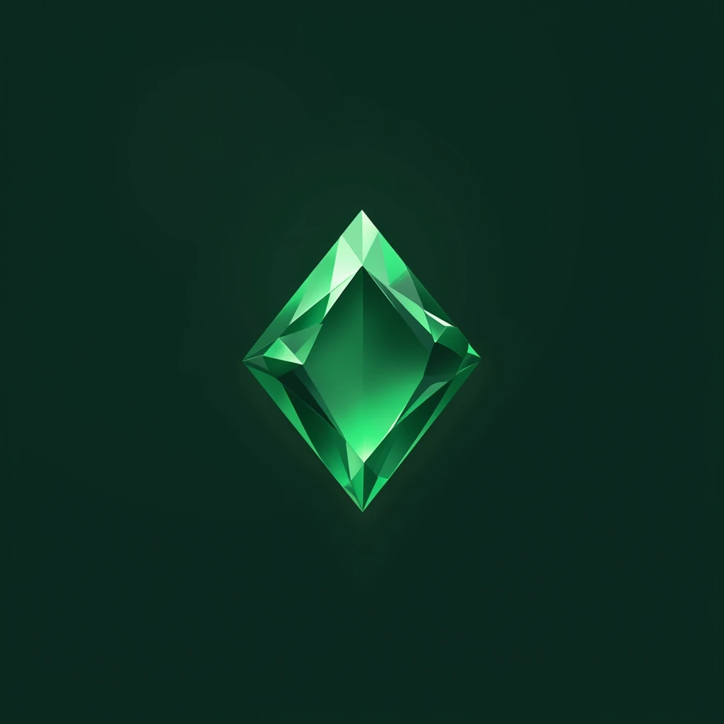 hello, I have a company that sells emeralds ,  could you design for me an elegant logo , with class, style,  that at first glance it is known to be from a global emerald company?