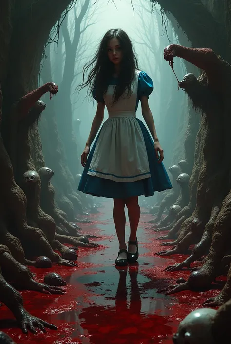 Alice Madness Returns, horror, bloody