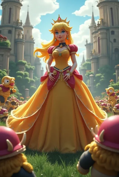 Princess Peach killed Bowser and became Queen of the Koopas. 