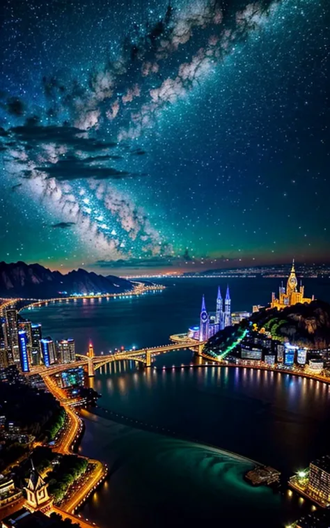 Spectacular views、 Future Cities 、god秘的、 Vivid 、 is glittering、magic、 surrealism 、god々、 wonderful、Little Star, beautiful view, Inspiring Scenery, Spectacular Scenery ,Breathtaking Scenery , wonderful風景