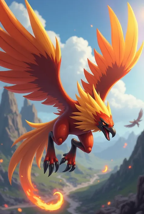 Pokemon with fire and flying type
