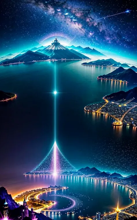 Spectacular views、 Future Cities 、god秘的、 Vivid 、 is glittering、magic、 surrealism 、god々、 wonderful、Little Star, beautiful view, Inspiring Scenery, Spectacular Scenery ,Breathtaking Scenery , wonderful風景