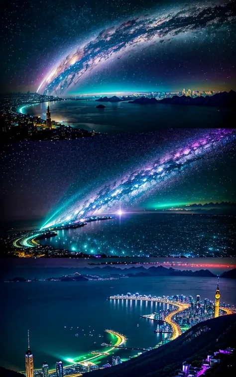 Spectacular views、 Future Cities 、god秘的、 Vivid 、 is glittering、magic、 surrealism 、god々、 wonderful、Little Star, beautiful view, Inspiring Scenery, Spectacular Scenery ,Breathtaking Scenery , wonderful風景