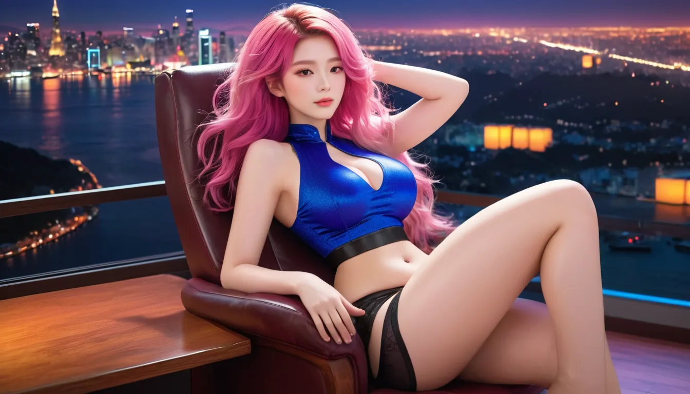 (best quality,8k,ultra-detailed:1.2),(cg,cg art,3d rendering),(masterpiece:1.2),（thong, stockings, unbutton blouse），(movie light...