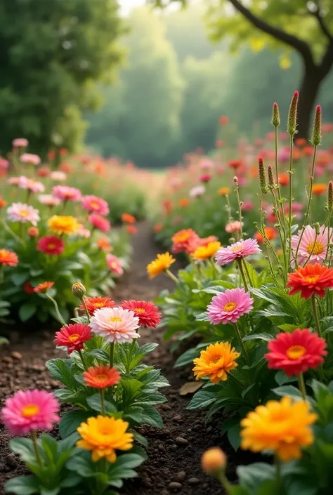 Garden flowers 