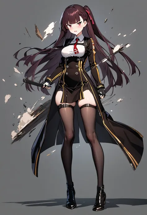 8k,masterpiece,best quality,ultra detailed,break, wa2000 (girls frontline) , full body ,
