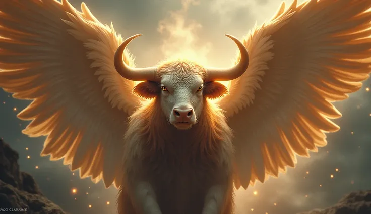 Cherubim has faces like an ox, an eagle