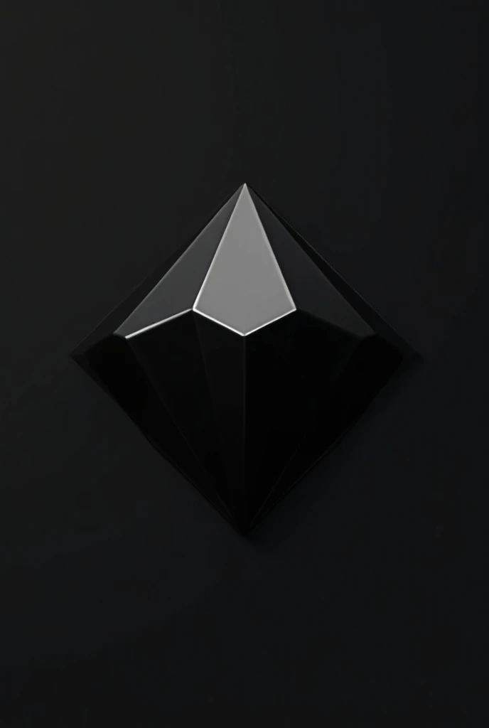 Black diamond Tik Tok logo 