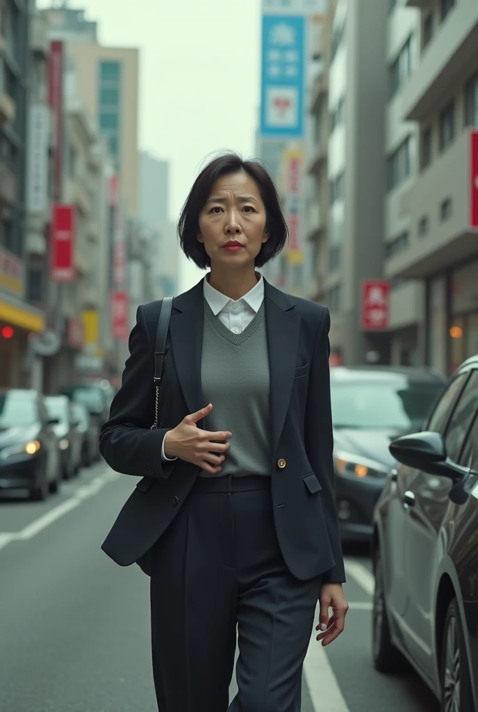 Busy Japanese working mother　live-action