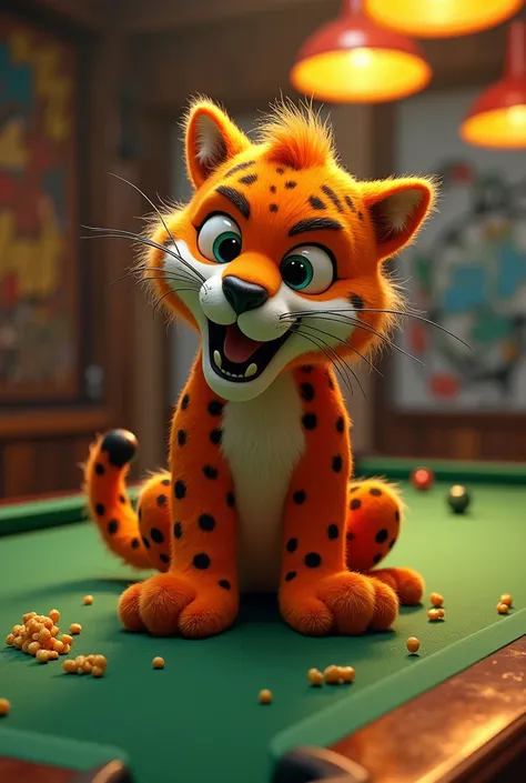 Chester Cheetah rock sinuca