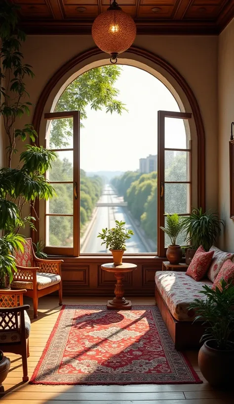 Create a one-story cozy room in Tashkent on the bank of the highway 