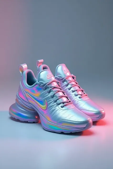 Iridescent Nike sneakers