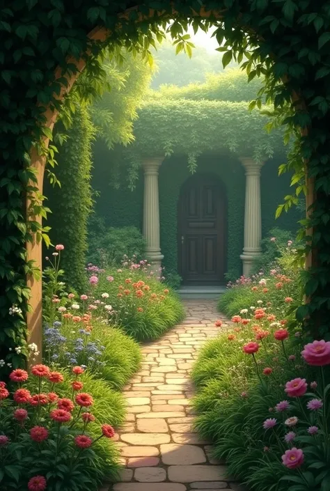 The hidden garden had been her grandmother’s sanctuary,