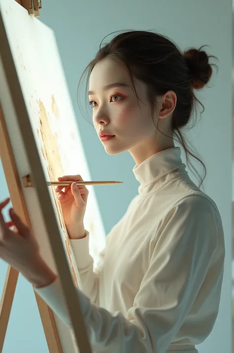 Create A AI Girl with create beautiful painting