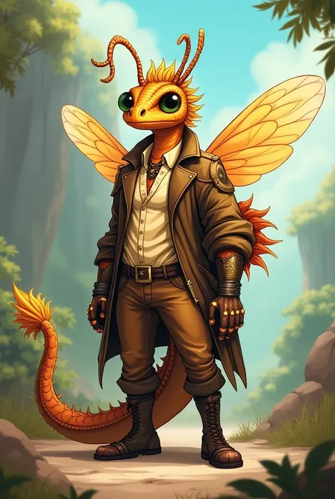 Chimera dragon bee fashion male cartoon with bee mainly 