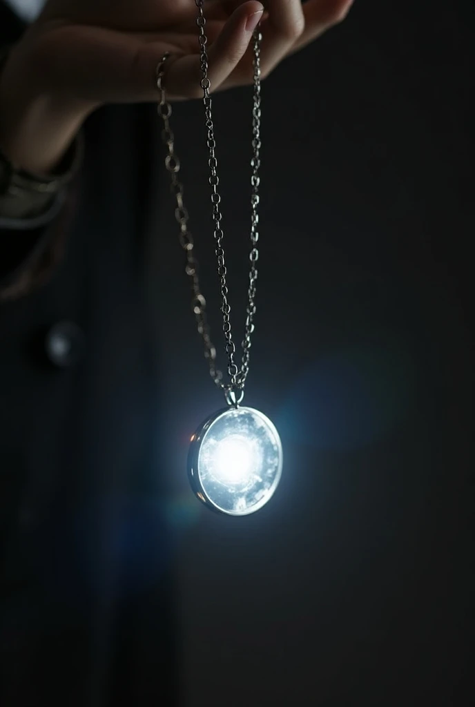 a safewalk necklace that has built in microchip or bluetooth to connect to a cecullar phone to send gps locations to your contacts in your phone and has a BRIGHT flash light like to illuminate the darkness make it realistic since its for a school proposal ...