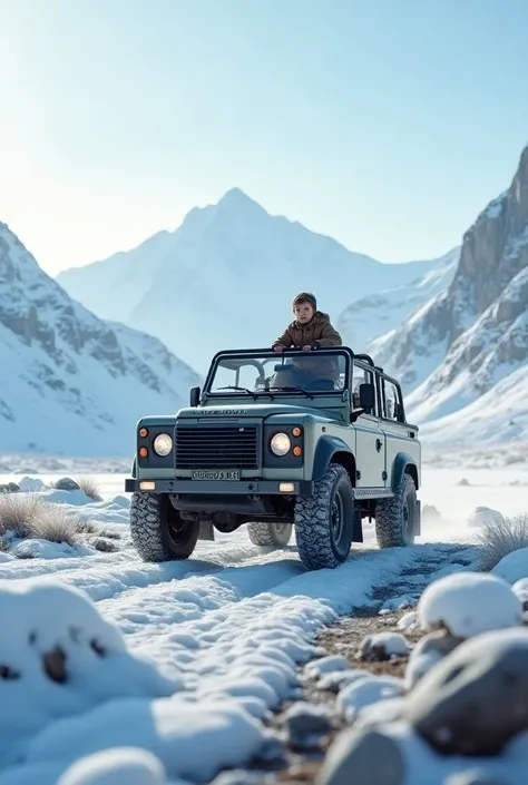 Je voudrai voir mon fils de 10 ans dans un land rover en Alaska