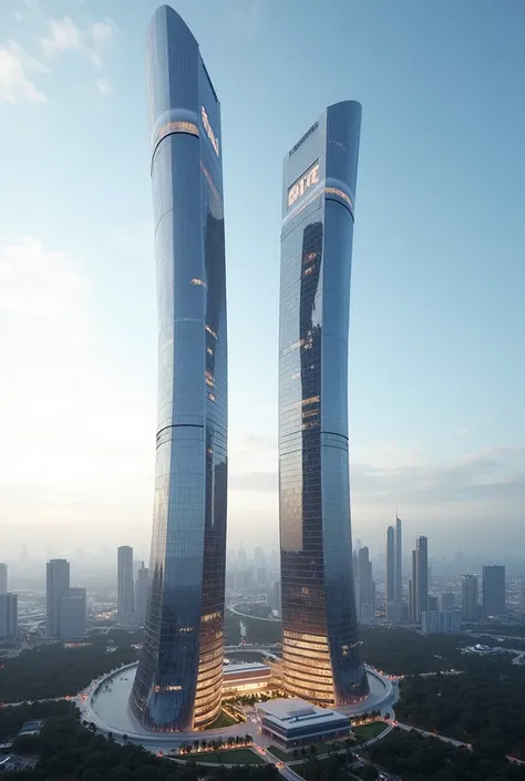 Thinnest Skyscrapers design full cylindrical shape 